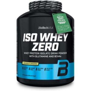 BIOTECHUSA ISO WHEY ZERO GOUT DE BANANE 2270 GRAMS