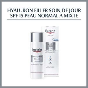 EUCERIN HYALURON-FILLER + 3x EFFECT Soin de Jour Peau Normale à Mixte SPF 15