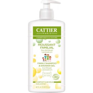Cattier Moussant familial Sans savon Pamplemousse 1L
