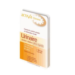 ACTIVA CHRONO URINAIRE ACTION CIBLEE ULTRA RAPIDE 15 GELULES