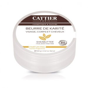 Cattier Beurre de karite Miel 100g