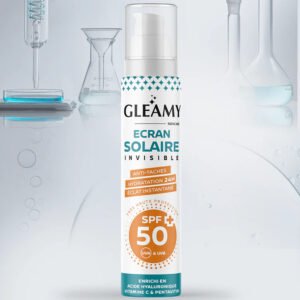 GLEAMY Écran solaire Spf50+ invisible 50ml