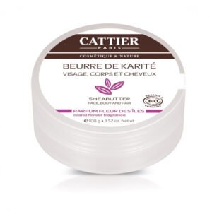 Cattier Beurre de karite Fleur des iles 100g