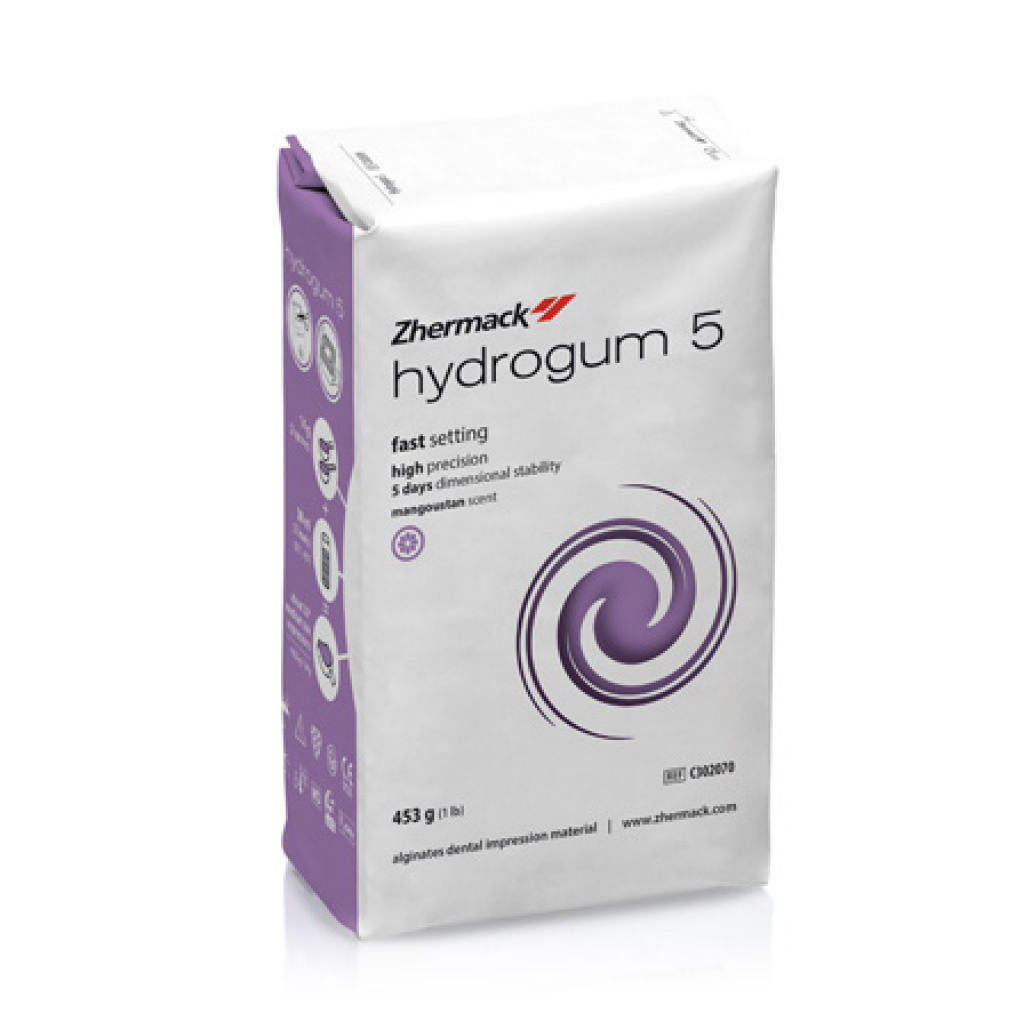 Hydrogum 5- ZHERMACK- alginate scannable pour empreinte.