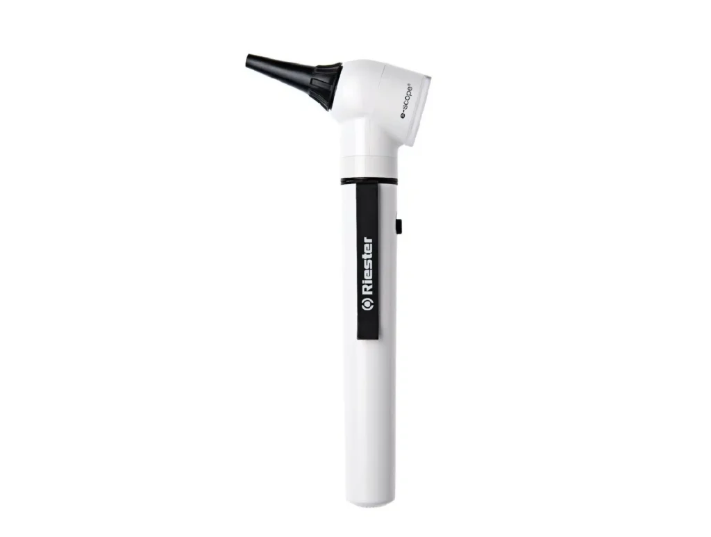 Riester - Otoscope e-scope F.O LED – Otoscope à Fibre Optique et Éclairage LED